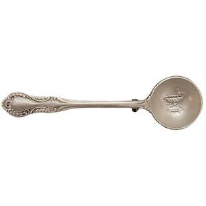 Southern Colonial By Fine Arts Sterling Spoon Pin Brooch, Signed  K337